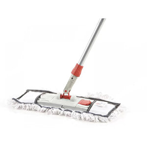 Nemli Palet Yedek Mop Paspas 80 Cm. / Nem Alıcı Mop - Pamuklu / Beyaz - 5 Adet