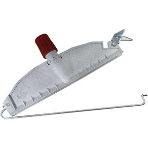 Geniş Islak Mop Püskül Paspas Başlığı Tutucu Aparatı - Mandallı - 25 Cm. Moplar İçin