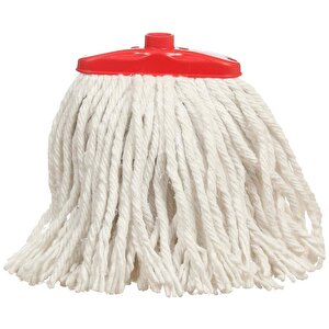 Titiz Salsa Tp-857 Yedek Geniş Takozlu Islak İpli Mop Paspas Başlığı - Püskül - 16 Cm.