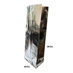 Metalize Kraft Kese Kağıdı - Küçük Boy - 10 X 30 Cm. - 0.5 Kg. - 20 Ad - Paket