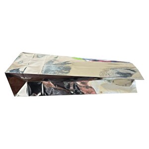 Metalize Kraft Kese Kağıdı - Küçük Boy - 10 X 30 Cm. - 0.5 Kg. - 20 Ad - Paket