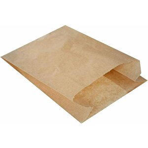 Kraft Baget Ekmek Fırın Kese Kağıdı - Orta Boy - 15 X 33 Cm. - 0.63 Kg. - 3 Paket