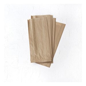 Kraft Baget Ekmek Fırın Kese Kağıdı - Orta Boy - 15 X 33 Cm. - 0.63 Kg. - 3 Paket