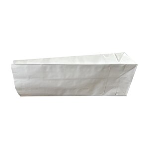 Laminelli Kraft Beyaz Kese Kağıdı - Küçük Boy - 10 X 30 Cm. - 0.5 Kg. - 20 Ad - Paket