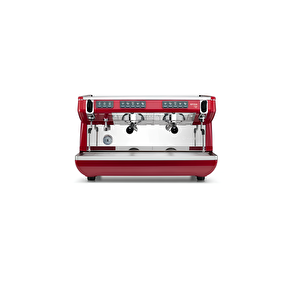 Horecamark Nuova Simonelli Appia Life Tall Cup Tam Otomatik Espresso Kahve Makinesi 2 Gruplu Kırmızı
