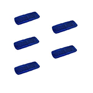 Ekol Orlon Nemli Palet Tablet Toz Toplama Statik Mop - Mavi - 80 Cm. - 5 Adet