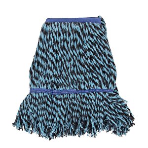 Cod-ex Geniş Yedek Islak Mop Paspas Takımı - 3 Ad 25 Cm. 500 Gr. Islak Mop + Mop Tutucu + Metal Vidalı Sap