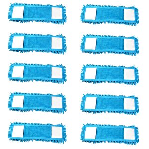 Cod-ex Mikrofiber Islak Kuru Nemli Makarna Şönil Palet Tablet Mop Yedeği - 80 Cm. - 10 Adet