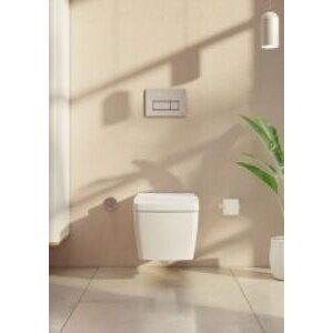 Root Square Kumanda Paneli,fırçalı Nikel 740-2395