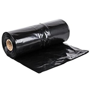 Yener Endüstriyel Jumbo Çöp Torbası Poşeti - 2 Kat - Siyah - 400 Gr. - 80x110 Cm. -10 Adetlik 10rulo
