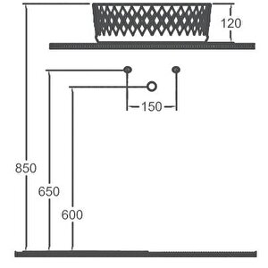 Isvea Rombo Tezgah Üstü Lavabo 36 Cm