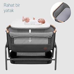 Maxi Cosi Iora Katlanabilir Anne Yanı Beşik Beyond Graphite Eco