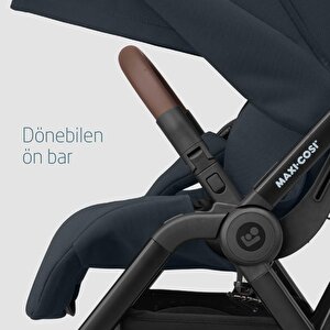 Maxi-cosi Leona2-cabriofix I-size Tek Elle Katlanabilen Ultra Kompakt Çift Yönlü Seyahat Sistem Bebek Arabası Essential Graphite