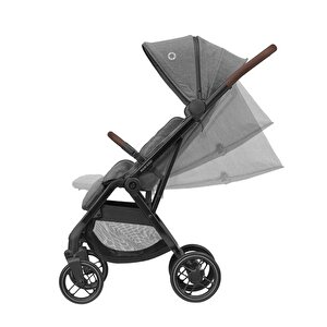 Maxi-cosi Soho Kompakt Seyahat Sistem Olabilen Otomatik Katlanan Bebek Arabası Select Grey