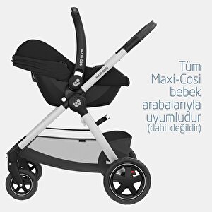 Maxi-cosi Cabrio Fix I-size Adac'lı Bebek Oto Koltuğu Ve Ana Kucağı 0-13 Kg Essential Black