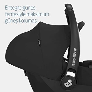 Maxi-cosi Cabrio Fix I-size Adac'lı Bebek Oto Koltuğu Ve Ana Kucağı 0-13 Kg Essential Black