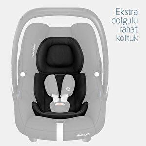 Maxi-cosi Cabrio Fix I-size Adac'lı Bebek Oto Koltuğu Ve Ana Kucağı 0-13 Kg Essential Black