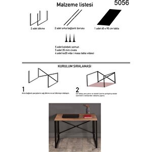 Çalışma Masası Bilgisayar Masası Ofis Sandalyesi 1016