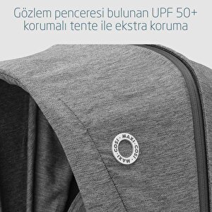 Maxi-cosi Leona2 Çift Yönlü Uzatılabilir Sırt Desteği Tam Yatabilir Bebek Arabası Select Grey
