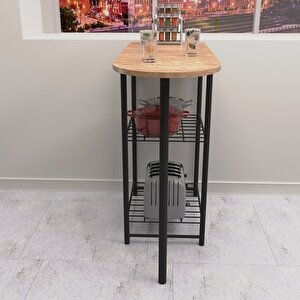 Mutfak Bar Masa Sandalye Takımı Katlanır Döşemeli Bar Sandalye 2 Kişilik Çam 1313