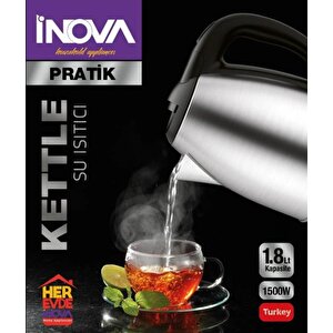 Inova Pratik Paslanmaz Çelik Kettle Su Isıtıcısı