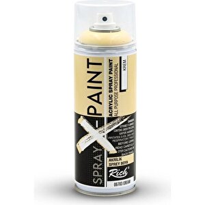Spray X Paint Akrilik Sprey Boya 400 Ml. 6703 Krem