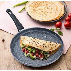 Zetra Döküm 28 Cm Granit Krep Gözleme Tavası