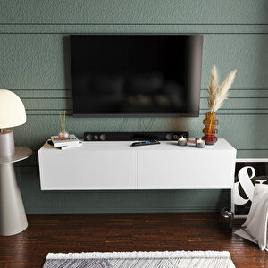 Decoroti̇ka Poli̇ng Tv Üni̇tesi̇ Beyaz