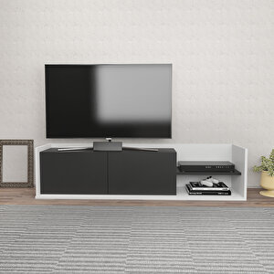 Decoroti̇ka Krog Tv Üni̇tesi̇ Beyaz Antrasi̇t