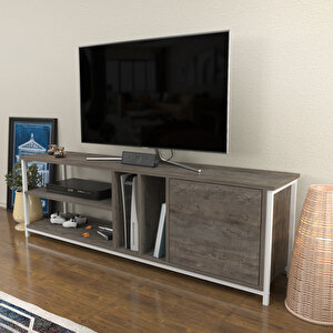 Decoroti̇ka Onei̇da Tv Üni̇tesi̇ Beyaz Koyu Gri̇