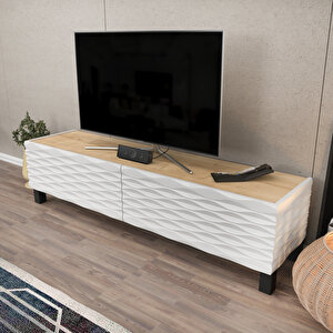 Decoroti̇ka Lerze Tv Üni̇tesi̇ Safi̇rmeşe Beyaz