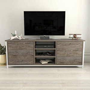 Decoroti̇ka Oti̇s Tv Üni̇tesi̇ Beyaz Koyu Gri̇