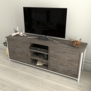 Decoroti̇ka Oti̇s Tv Üni̇tesi̇ Beyaz Koyu Gri̇