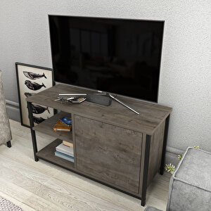 Decoroti̇ka Muskegon Tv Üni̇tesi̇ Si̇yah Koyu Gri̇