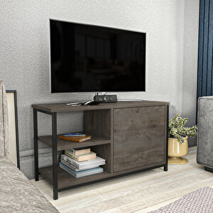 Decoroti̇ka Muskegon Tv Üni̇tesi̇ Si̇yah Koyu Gri̇