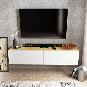 Decoroti̇ka Poli̇ng Tv Üni̇tesi̇ Beyaz Cevi̇z
