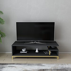 Decoroti̇ka Rei̇lly Tv Üni̇tesi̇ Gold Antrasi̇t