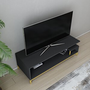 Decoroti̇ka Rei̇lly Tv Üni̇tesi̇ Gold Antrasi̇t