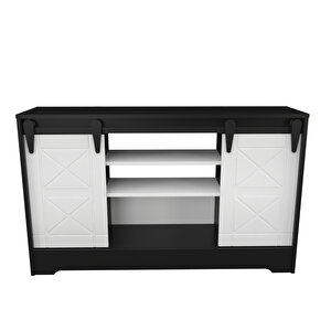 Decoroti̇ka Ni̇say Tv Üni̇tesi̇ Koyu Gri̇ Beyaz