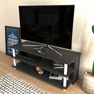Decoroti̇ka Pueblo Tv Üni̇tesi̇ Beyaz Antrasi̇t