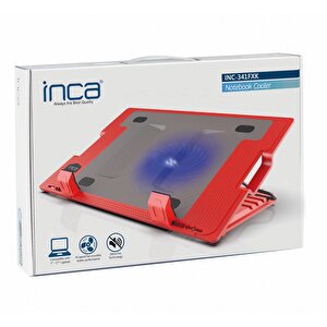 Inca Inc-341fxk Kırmızı Ergonomik Sessiz Usb Notebook Soğutucu 100.f Inca Inc-341fxk