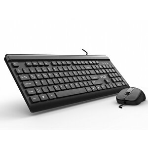 Inca Imk-377 Wired Slim Chocolate Dizayn Q Kablolu Klavye & Mouse Set 1454231