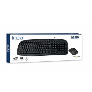 Inca Imk-384u Kablolu Multimedia Klavye Mouse Seti