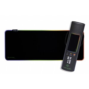 Inca Mouse Pad Rgb Oyuncu Kaymaz Geniş Taban Imp-022 Siyah Imp-022