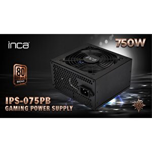 Inca Ips-750 750w 80 Bronz Power Supply 80 Plus Ips-075pb