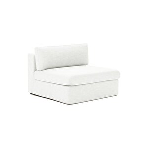 Mode Siesta Pro Kuş Tüyü Orta Modül 01 Kırık Beyaz Keten Kumaş İşbir Sünger(Dairenize Teslim)