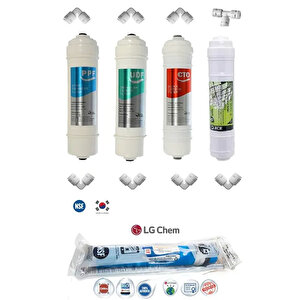 Su Arıtma Filtresi Inline Filtre Seti Reverse Osmos Filtre Seti (554612458)