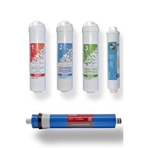 Aura Cebilon Silver Su Arıtma Cihazı Uyumlu 5li Filtre Set