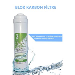 Aura Cebilon Silver Su Arıtma Cihazı Uyumlu 5li Filtre Set