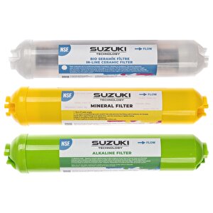 10 Inç Açık Kasa Su Arıtma Cihazı Tam Set (8 Filtre) Mineral, Det (553360488)